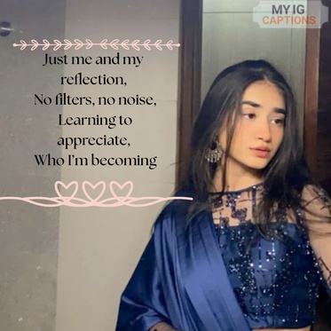 Mirror Selfie Caption