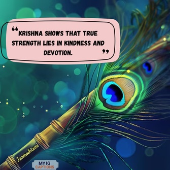 Krishna Caption