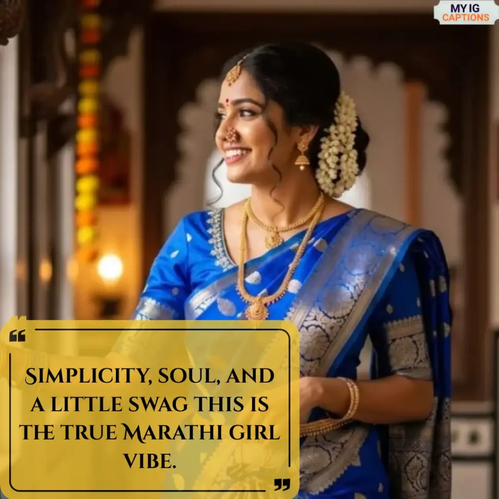 Marathi Mulgi Captions for Instagram