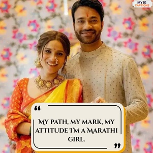 marathi mulgi caption for instagram
