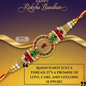 rakshabandhan caption