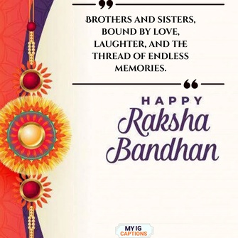 rakshabandhan caption